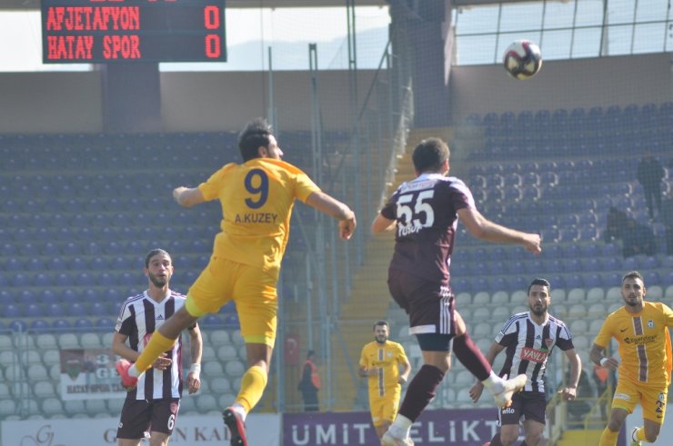 Afyon Evinde Hatay’a Mağlup
