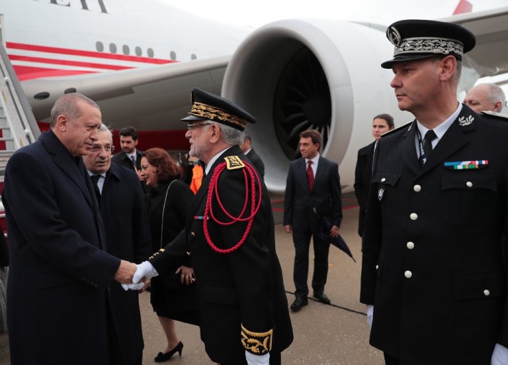 Cumhurbaşkanı Erdoğan Fransa’da