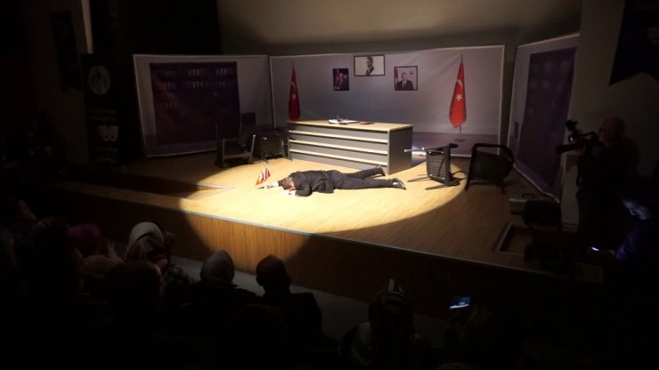 Şehit Kaymakam Safitürk’ün Hayatı Tiyatro Sahnesinde