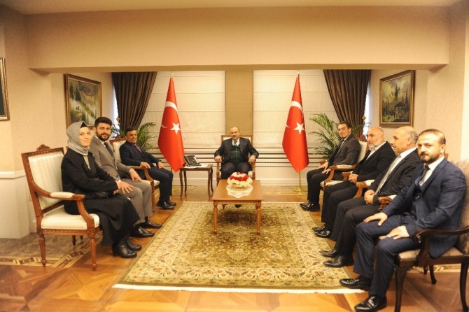 Ak Parti Ortahisar İlçe Başkanı Temel Altunbaş’tan Vali Ustaoğlu’na Ziyaret