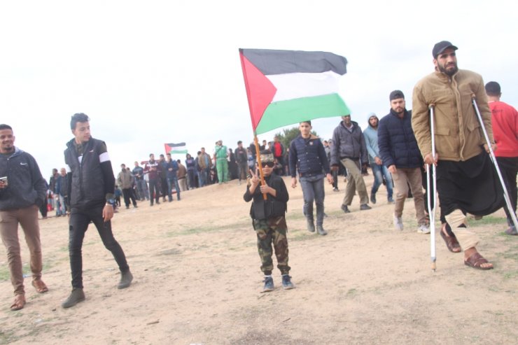 Gazze Sınırında 40 Kişi Yaralandı