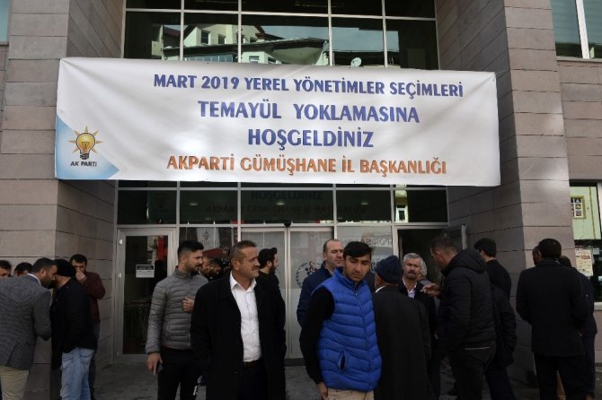 Ak Parti’de Temayül Yoklaması Yapıldı