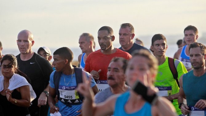 Will Smith Küba’da Maraton Koştu