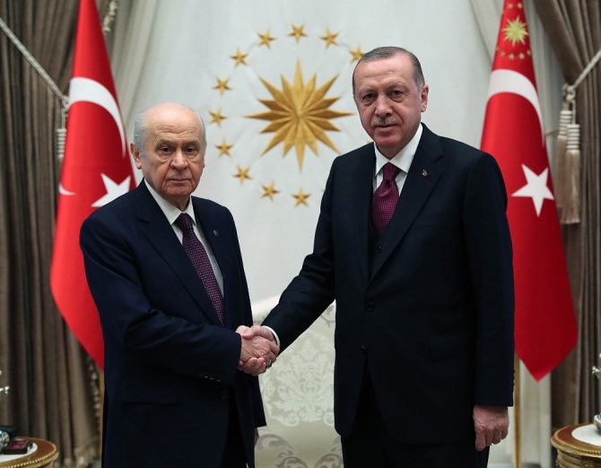 Erdoğan Bahçeli İle Bir Araya Geldi