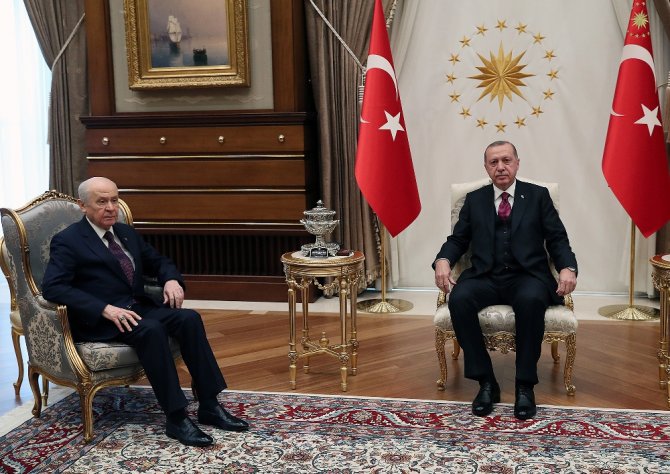 Erdoğan Bahçeli İle Bir Araya Geldi