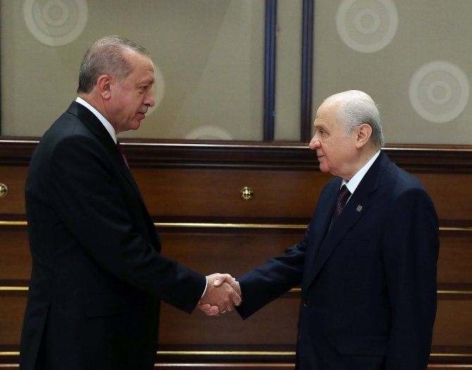 Erdoğan Bahçeli İle Bir Araya Geldi