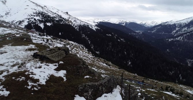Kar, Kış, Zorlu Arazi Şartları Demeden Karadeniz’de Pkk’lı Avı Sürüyor