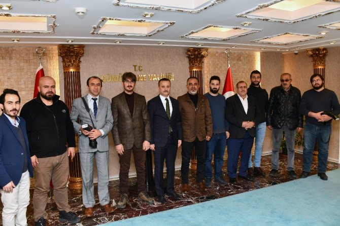 Gümüşhane Basınından Vali Taşbilek’e Ziyaret