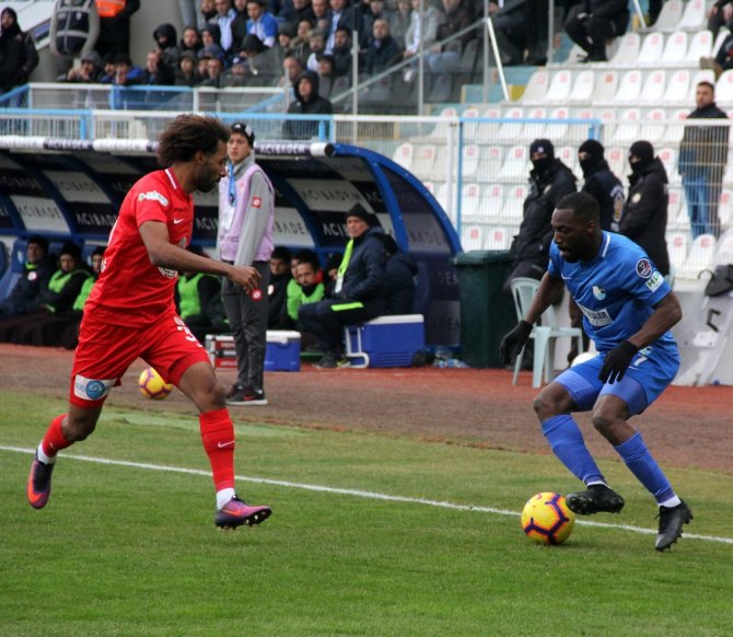 Erzurum’da İlk Yarı Gol Yok