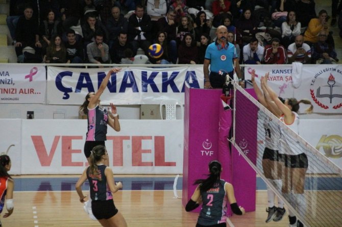 Eczacıbaşı Çanakkale Belediye’ye Set Vermedi