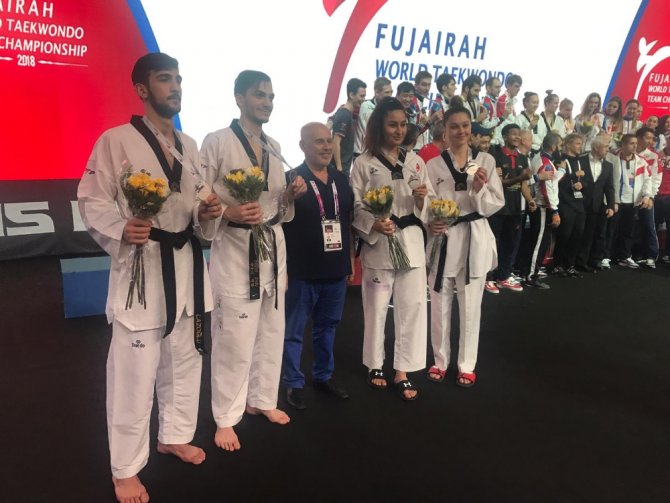 Taekwondo Milli Takımı Dünya İkincisi Oldu