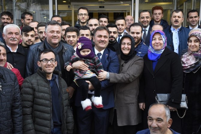 Başkan Çimen’e Coşkulu Karşılama