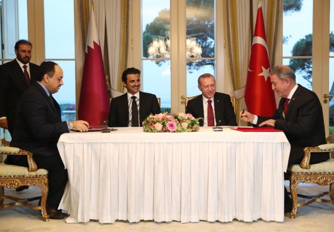 Türkiye-katar Arasında İki Protokol İmzalandı