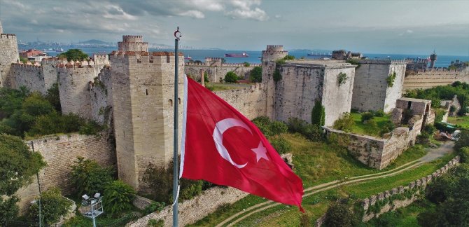 Yedikule Zindanlarının Son Durumu Havadan Görüntülendi