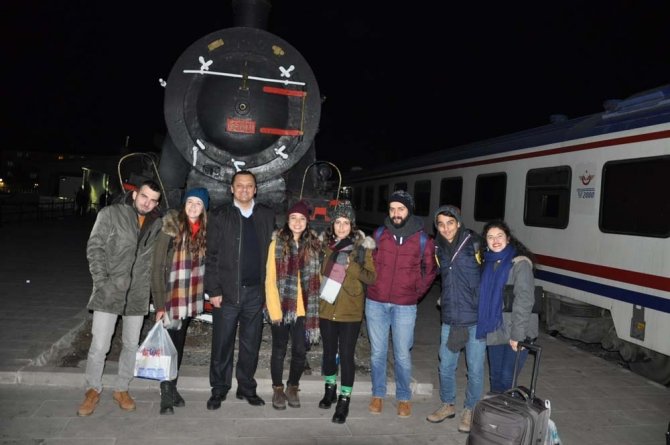 Doğu Ekspresi İçin İspanya’dan Türkiye’ye Geldiler