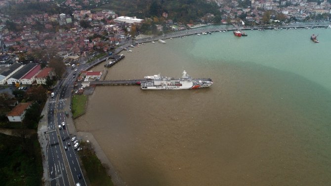 İstanbul Boğazı’na Çamur Aktı