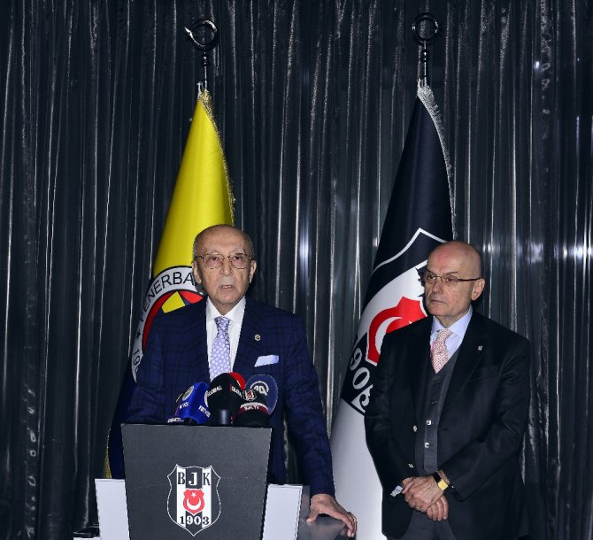 Beşiktaş Ve Fenerbahçe Divan Başkanları Yemekte Buluştu