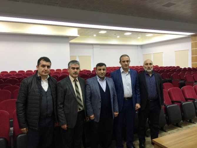 Ak Parti Ortahisar İlçe Başkanı Temel Altunbaş’tan İmam Hatip Lisesine Ziyaret