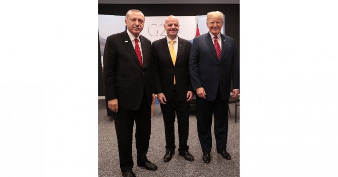 Erdoğan Trump’la Bir Araya Geldi