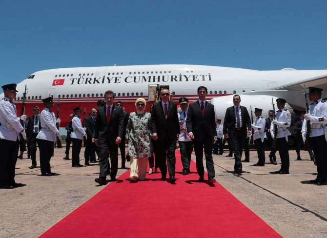 Cumhurbaşkanı Erdoğan Paraguay’da