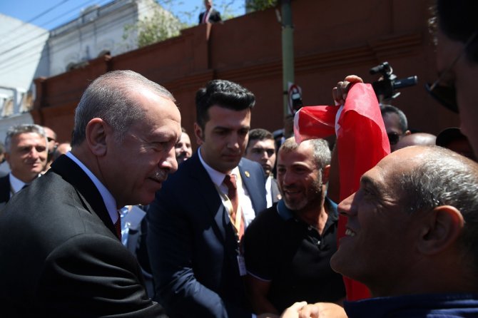 Erdoğan Paraguay’da Yaşayan Türklerle Bir Araya Geldi