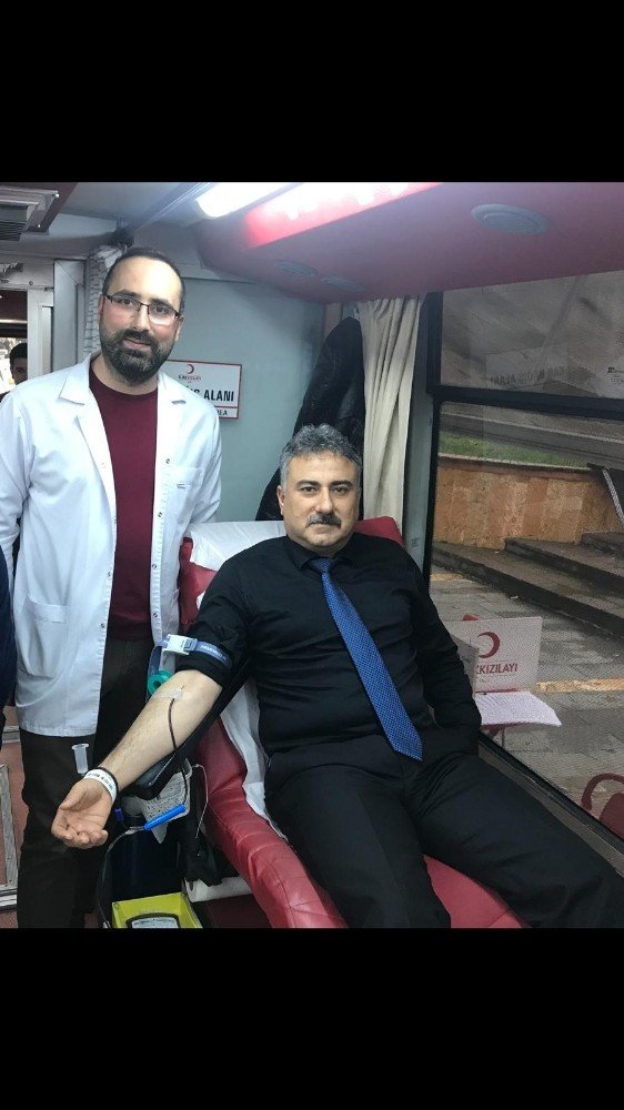 Emniyet Ve Jandarmadan Kan Bağışı