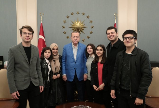 Erdoğan Gençlerle Görüştü
