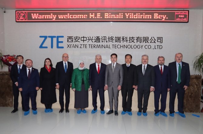 Yıldırım Çin’de Teknoloji Firmasını Ziyaret Etti