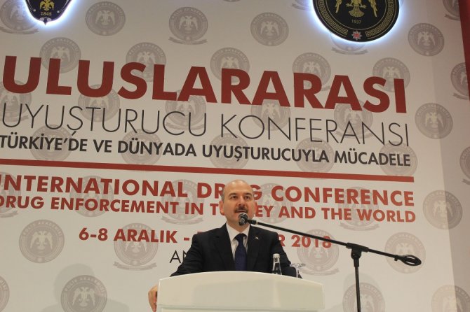 Soylu’dan Uyuşturucuyla Mücadele Açıklaması
