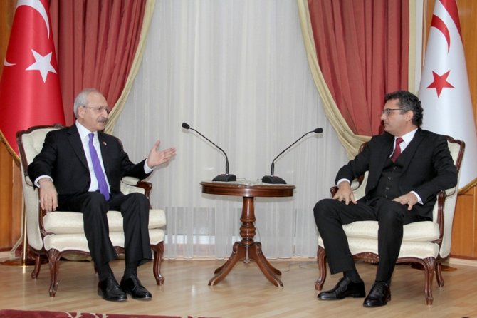 Erhürman, Kılıçdaroğlu’nu Kabul Etti