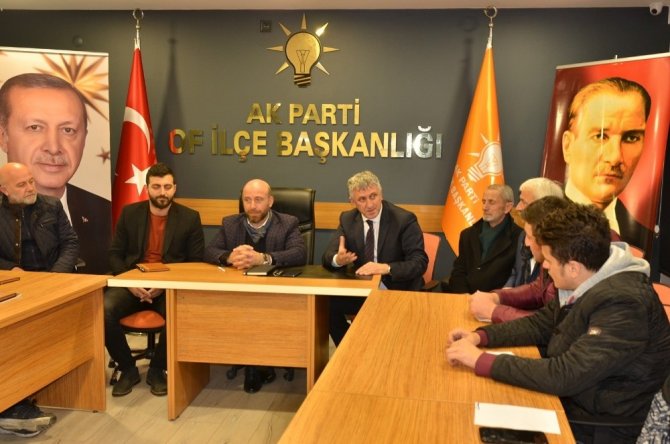 Of Belediye Başkanı Sarıalioğlu, Ak Partili Gençlerle Buluştu