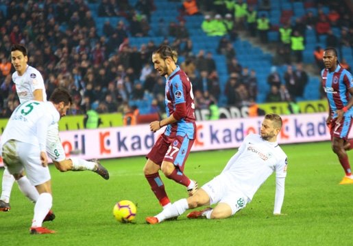 Trabzon’da İlk Yarı Gol Yok