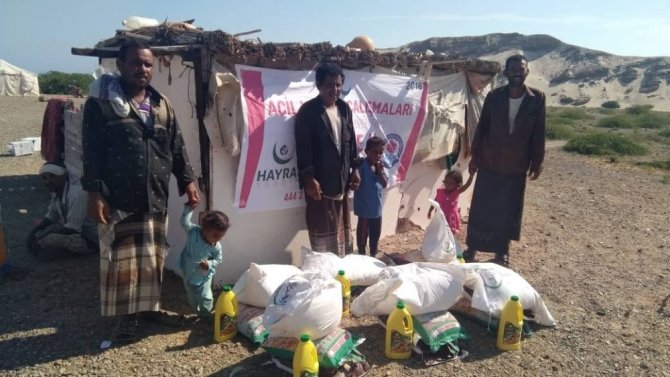 Trabzon Büyükşehir Belediyesi Yemen’e Gıda Yardımında Bulundu