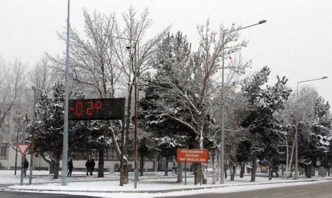 Doğu Anadolu’da Kar Ve Dondurucu Soğuk