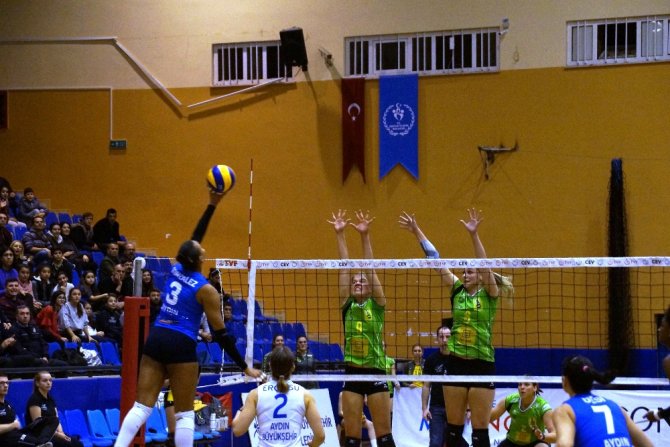 Aydın Büyükşehir Belediyespor Set Vermedi