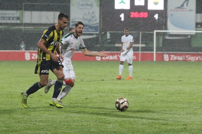 Ziraat Türkiye Kupası: Giresunspor: 1 - Fenerbahçe: 1 (İlk Yarı)