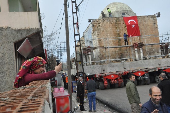 Hasankeyf’te Eyyubi Camisi Taşınmaya Başlandı