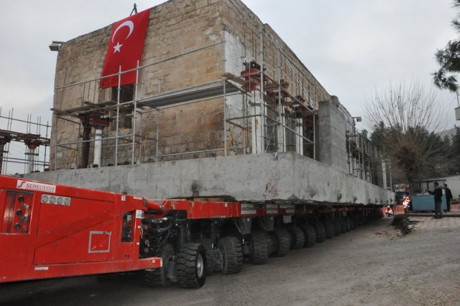 Hasankeyf’te Eyyubi Camisi Taşınmaya Başlandı