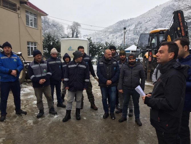 Trabzon’da Kar Nedeniyle Kapanan Köy Yolları Açılıyor