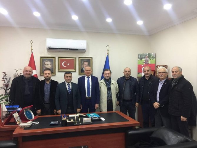 Sanayiciler Ak Parti Ortahisar İlçe Başkanı Altunbaş’a Projelerini Anlattılar