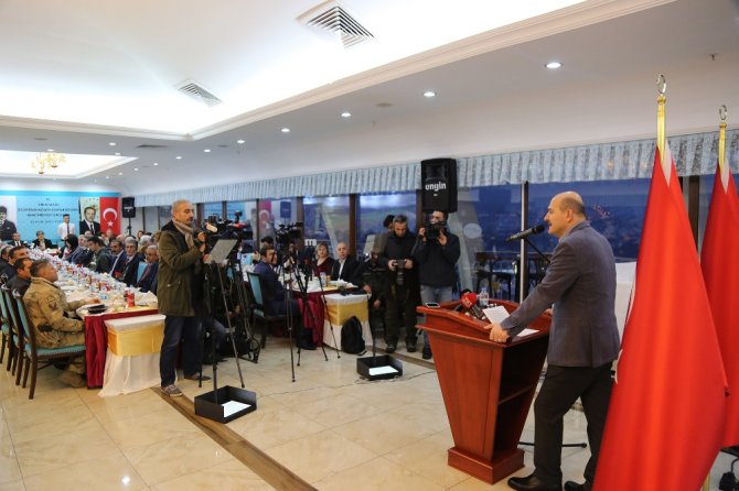 Soylu, Tunceli’de Kanaat Önderleriyle Bir Araya Geldi