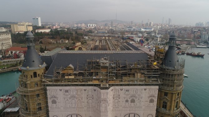 Haydarpaşa Garı’nda Çalışmalar Sürüyor