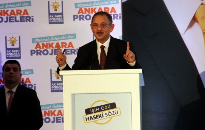 Özhaseki’den Ankara İçin 111 Proje