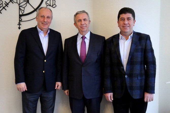 Mansur Yavaş, Muharrem İnce İle Bir Araya Geldi