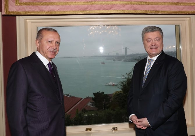 Erdoğan Poroşenko İle Görüşüyor