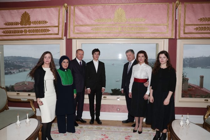 Erdoğan Poroşenko İle Görüşüyor