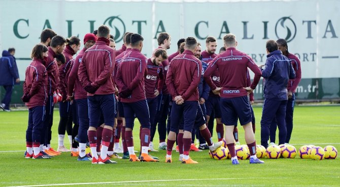 Trabzonspor Hazırlıklarını Sürdürdü