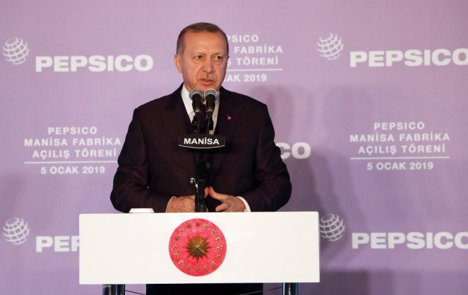 Erdoğan Manisa’da Fabrika Açılışına Katıldı