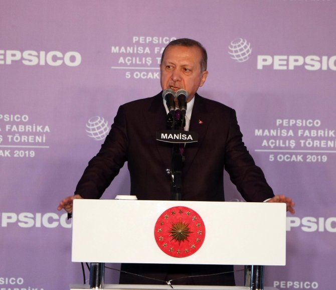 Erdoğan Manisa’da Fabrika Açılışına Katıldı