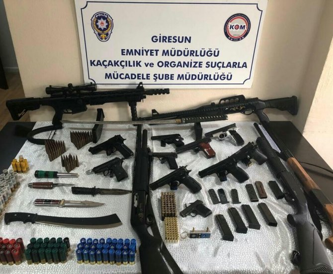 Giresun’da Operasyon: 22 Gözaltı